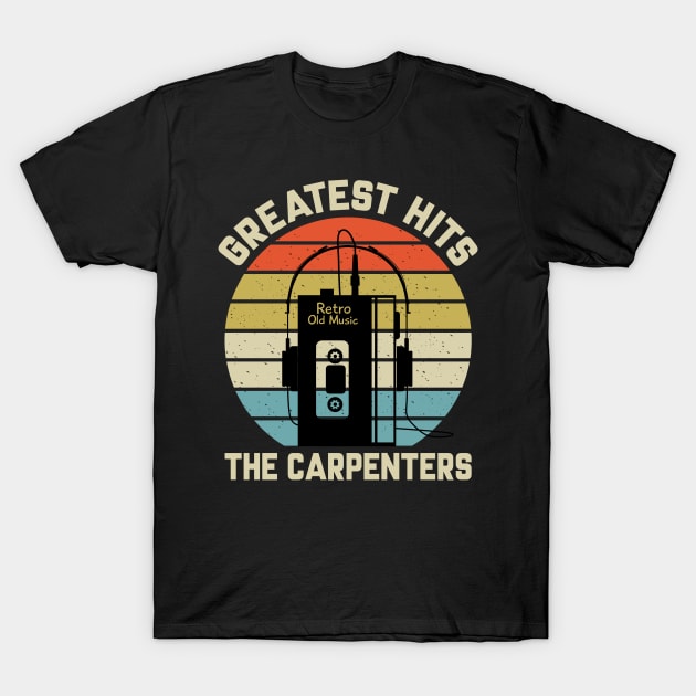 Greatest Hits The Carpenters T-Shirt by Dinosaur Mask Store